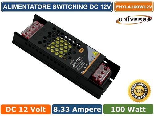 Alimentatore slim metallico - alimentatore,