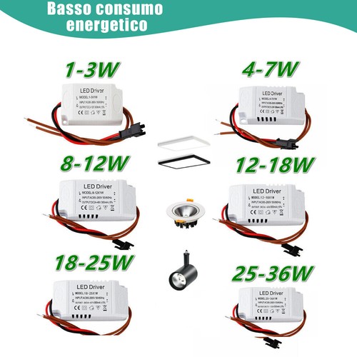 Led driver 12w 18w - 3w, 36w