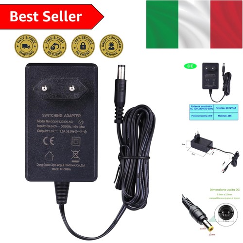 Trasformatore 12v max - 3a,